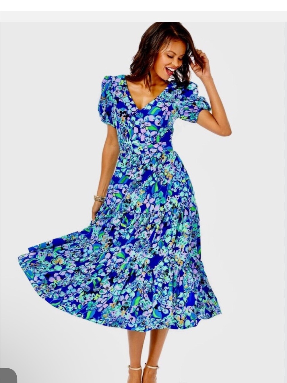 Lilly Pulitzer Grace Midi Dress - Size 6